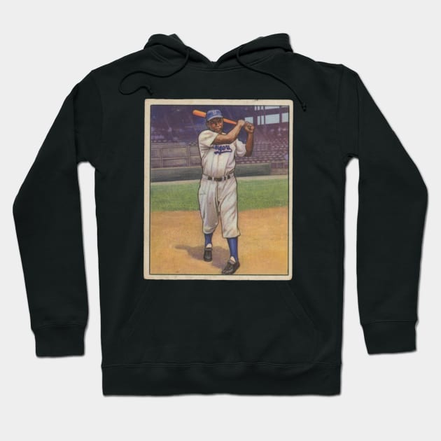 Jackie Robinson 1950 Bowman Hoodie by BlackBoxHobby